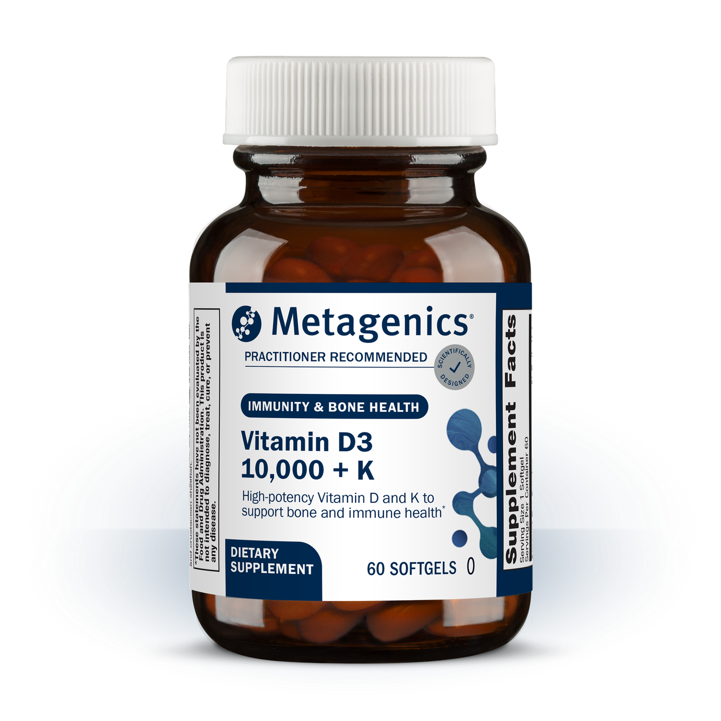 Vitamin D3 10,000 + K, 60 Softgels
