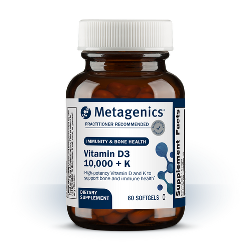 Vitamin D3 10,000 + K, 60 Softgels