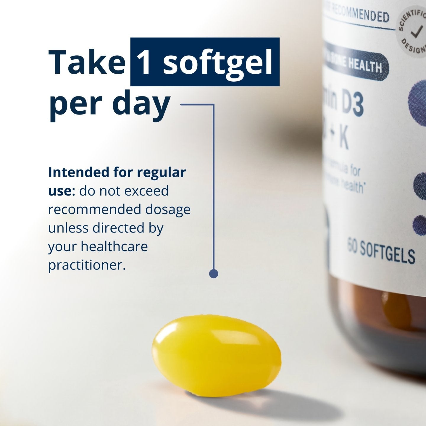 Vitamin D3 10,000 + K, 60 Softgels