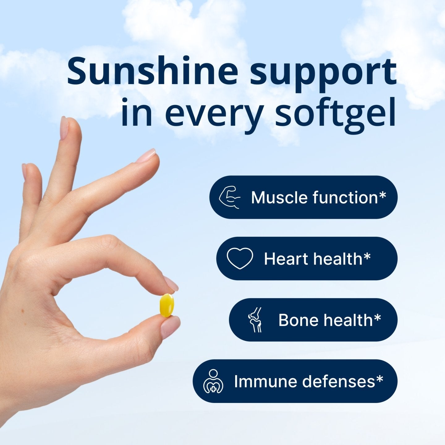 Vitamin D3 10,000 + K, 60 Softgels