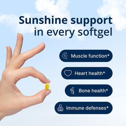 Vitamin D3 10,000 + K, 60 Softgels