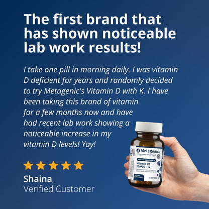 Vitamin D3 10,000 + K, 60 Softgels