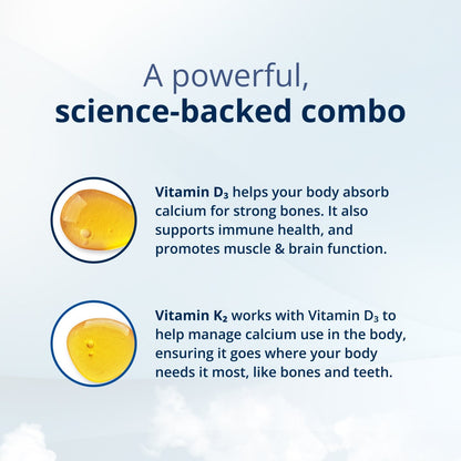 Vitamin D3 10,000 + K, 60 Softgels