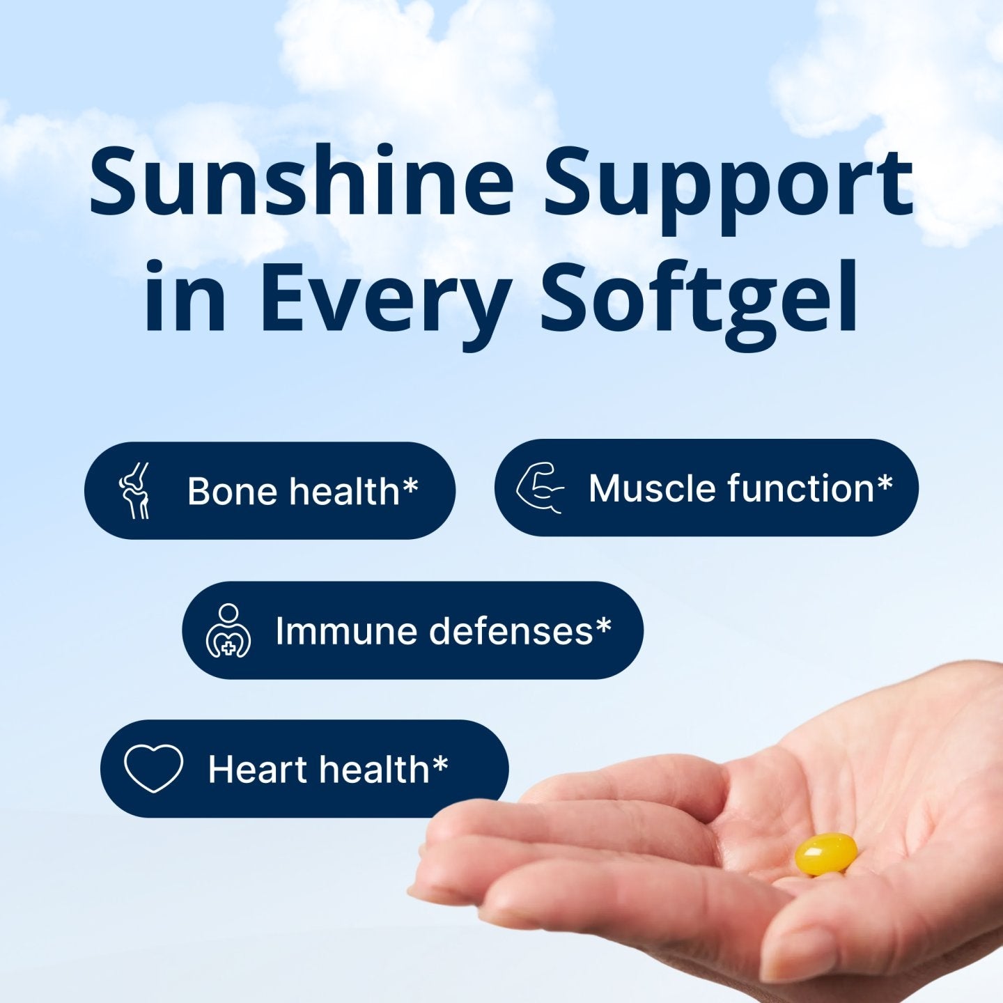 Vitamin D3 5000 + K, 60 Softgels