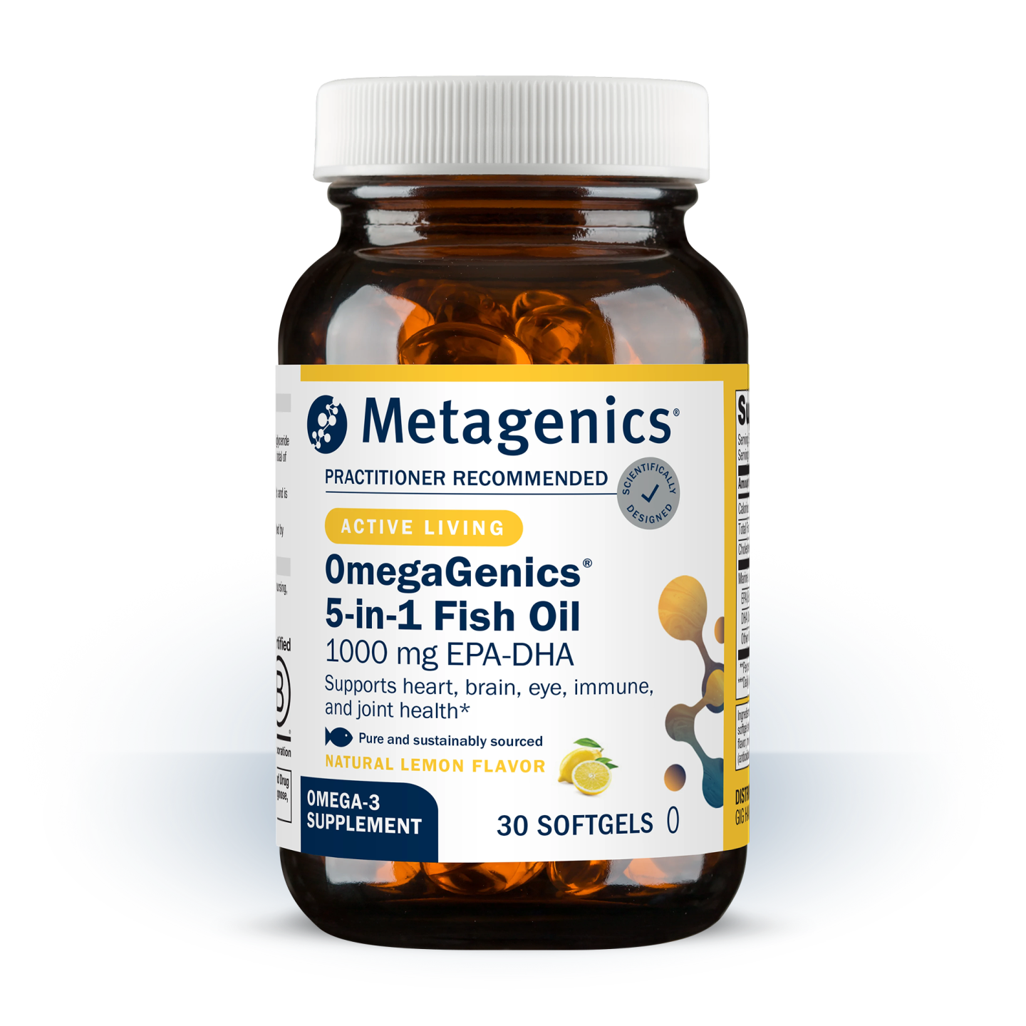 OmegaGenics® 5-in-1 Fish Oil 1000 mg EPA-DHA