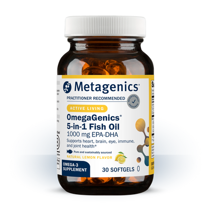 OmegaGenics® 5-in-1 Fish Oil 1000 mg EPA-DHA