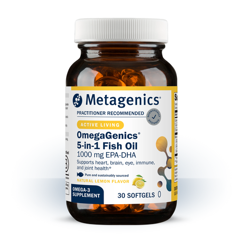 OmegaGenics® 5-in-1 Fish Oil 1000 mg EPA-DHA