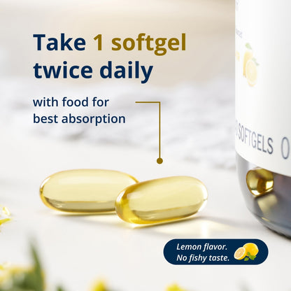 OmegaGenics® 5-in-1 Fish Oil 1000 mg EPA-DHA