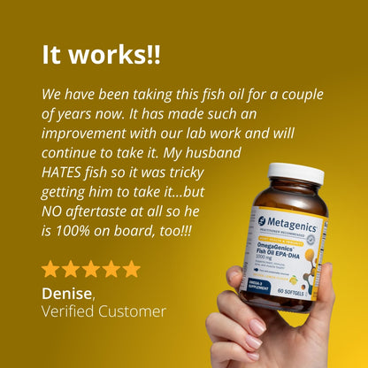 OmegaGenics® 5-in-1 Fish Oil 1000 mg EPA-DHA